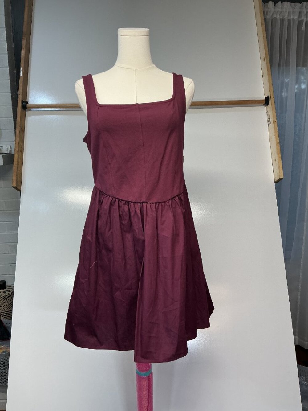 Weekend Academy Dark Cherry Corset Dress XL 14-16 NWT - Picture 7 of 15